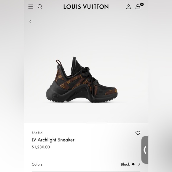 Louis Vuitton LV Archlight Sneaker - Picture 1 of 3
